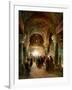 The Holy Spirit watches over a congregation -Bible-William Brassey Hole-Framed Giclee Print