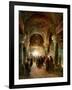 The Holy Spirit watches over a congregation -Bible-William Brassey Hole-Framed Giclee Print