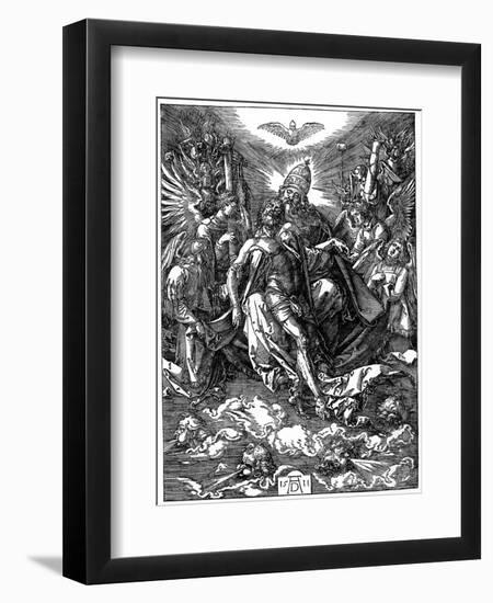 The Holy Trinity, 1511-Albrecht Durer-Framed Premium Giclee Print