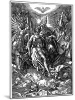 The Holy Trinity, 1511-Albrecht Durer-Mounted Giclee Print