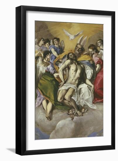 The Holy Trinity, 1579-El Greco-Framed Giclee Print