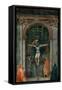 The Holy Trinity, Fresco-Masaccio-Framed Stretched Canvas