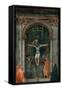 The Holy Trinity, Fresco-Masaccio-Framed Stretched Canvas