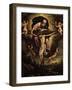 The Holy Trinity, Oil on Copper-Leandro Da Ponte Bassano-Framed Giclee Print