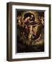 The Holy Trinity, Oil on Copper-Leandro Da Ponte Bassano-Framed Giclee Print
