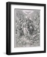 The Holy Trinity, Pub. 1511-Albrecht Dürer-Framed Giclee Print