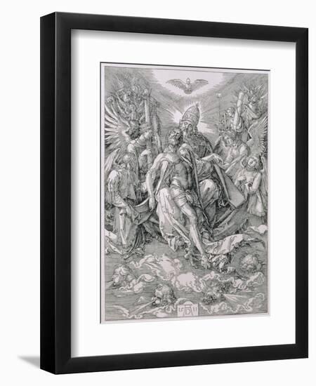 The Holy Trinity, Pub. 1511-Albrecht Dürer-Framed Giclee Print