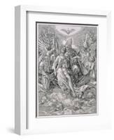 The Holy Trinity, Pub. 1511-Albrecht Dürer-Framed Giclee Print