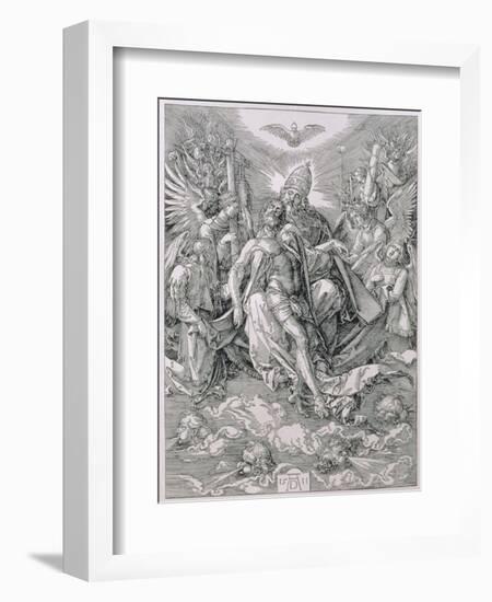 The Holy Trinity, Pub. 1511-Albrecht Dürer-Framed Giclee Print