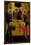 The Holy Trinity, Russian Icon, Novgorod School, 15th Century-null-Framed Giclee Print