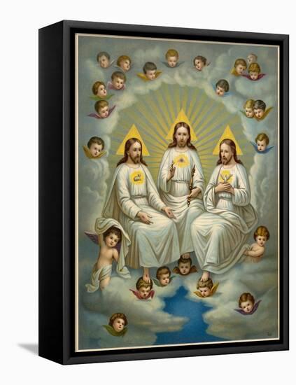 The Holy Trinity-Leiber-Framed Stretched Canvas