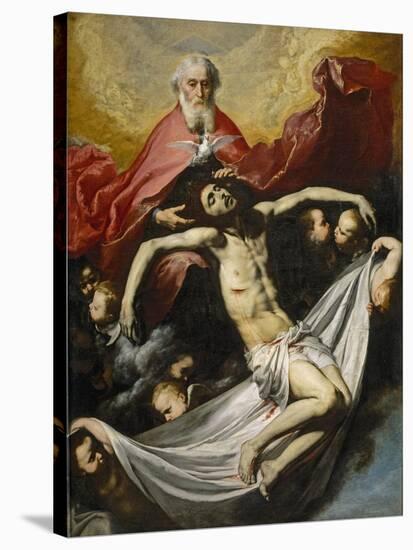 The Holy Trinity-José de Ribera-Stretched Canvas