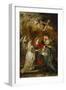 The Holy Virgin Appears to Saint Ildefonso-Peter Paul Rubens-Framed Giclee Print