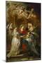 The Holy Virgin Appears to Saint Ildefonso-Peter Paul Rubens-Mounted Giclee Print