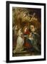 The Holy Virgin Appears to Saint Ildefonso-Peter Paul Rubens-Framed Giclee Print
