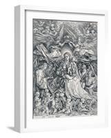 The Holy Virgin as the Queen of the Angels, 1518-Albrecht Dürer-Framed Giclee Print