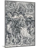 The Holy Virgin as the Queen of the Angels, 1518-Albrecht Dürer-Mounted Giclee Print