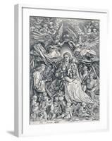 The Holy Virgin as the Queen of the Angels, 1518-Albrecht Dürer-Framed Giclee Print