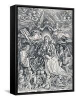 The Holy Virgin as the Queen of the Angels, 1518-Albrecht Dürer-Framed Stretched Canvas