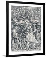 The Holy Virgin as the Queen of the Angels, 1518-Albrecht Dürer-Framed Giclee Print