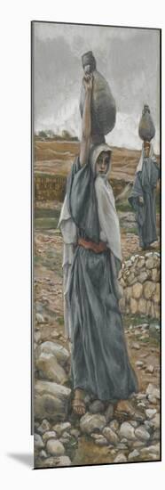 The Holy Virgin in Her Youth from 'The Life of Our Lord Jesus Christ'-James Jacques Joseph Tissot-Mounted Premium Giclee Print