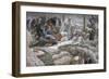 The Holy Virgin Receives the Body of Jesus, Illustration for 'The Life of Christ', C.1884-96-James Tissot-Framed Giclee Print