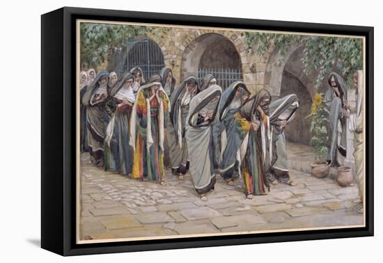 The Holy Women, Illustration for 'The Life of Christ', C.1886-94-James Tissot-Framed Stretched Canvas