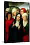 The Holy Women, Right Hand Panel of the Deposition Diptych, circa 1492-94-Hans Memling-Framed Stretched Canvas