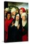 The Holy Women, Right Hand Panel of the Deposition Diptych, circa 1492-94-Hans Memling-Stretched Canvas