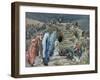 The Holy Women Stand Far Off Beholding What Is Done for 'The Life of Christ'-James Jacques Joseph Tissot-Framed Giclee Print