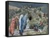 The Holy Women Stand Far Off Beholding What Is Done for 'The Life of Christ'-James Jacques Joseph Tissot-Framed Stretched Canvas