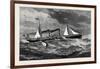 The Holyhead and Kingstown Steamboat Violet Constructed of Steel 1880-null-Framed Giclee Print