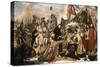 The Homage of the Prussians-Jan Matejko-Stretched Canvas