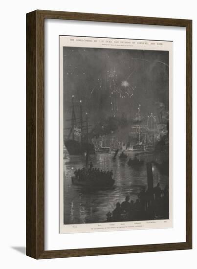 The Home-Coming of the Duke and Duchess of Cornwall and York-Fred T. Jane-Framed Giclee Print