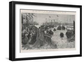 The Home-Coming of the Duke and Duchess of Cornwall and York-Henry Charles Seppings Wright-Framed Giclee Print