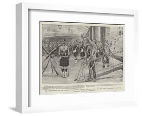 The Home-Coming of the Gordon Highlanders-Frank Dadd-Framed Giclee Print