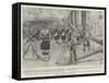The Home-Coming of the Gordon Highlanders-Frank Dadd-Framed Stretched Canvas