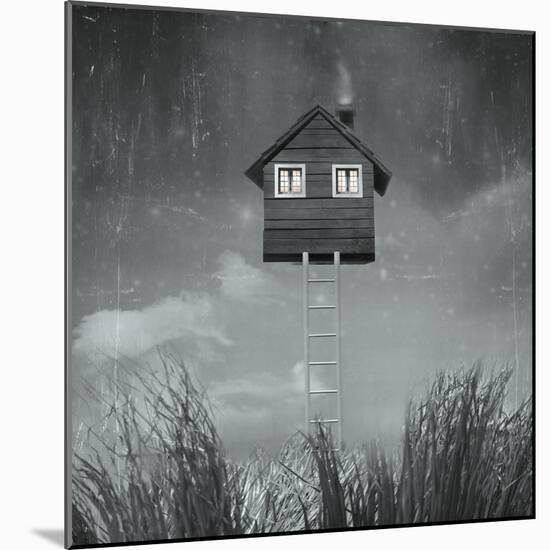 The Home Flying-ValentinaPhotos-Mounted Art Print