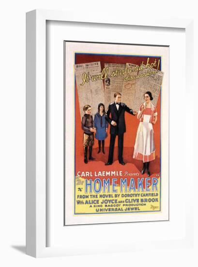 The Home Maker - 1925-null-Framed Giclee Print