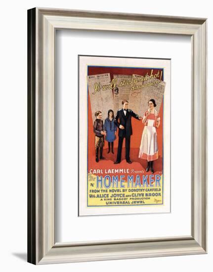 The Home Maker - 1925-null-Framed Giclee Print