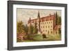 The Home of Martin Luther at Wittenberg-English School-Framed Giclee Print