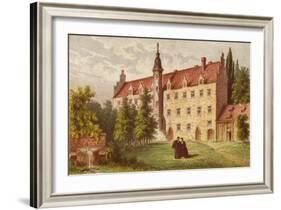 The Home of Martin Luther at Wittenberg-English School-Framed Giclee Print