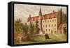 The Home of Martin Luther at Wittenberg-English School-Framed Stretched Canvas