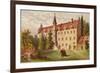 The Home of Martin Luther at Wittenberg-English School-Framed Giclee Print