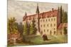 The Home of Martin Luther at Wittenberg-English School-Mounted Giclee Print