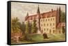 The Home of Martin Luther at Wittenberg-English School-Framed Stretched Canvas