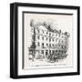 The Home of the Bank Coutts and Co in the Strand London-Percy Hickling-Framed Art Print