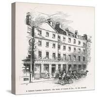 The Home of the Bank Coutts and Co in the Strand London-Percy Hickling-Stretched Canvas