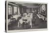 The Home of the Royal Yacht Squadron at Cowes, the Dining-Room-null-Stretched Canvas