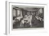 The Home of the Royal Yacht Squadron at Cowes, the Dining-Room-null-Framed Giclee Print